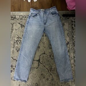 Abercrombie & Fitch Light Wash Slim Straight Jeans